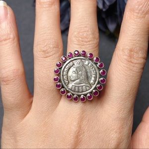 ‼️Clearance‼️Sterling silver ruby ring